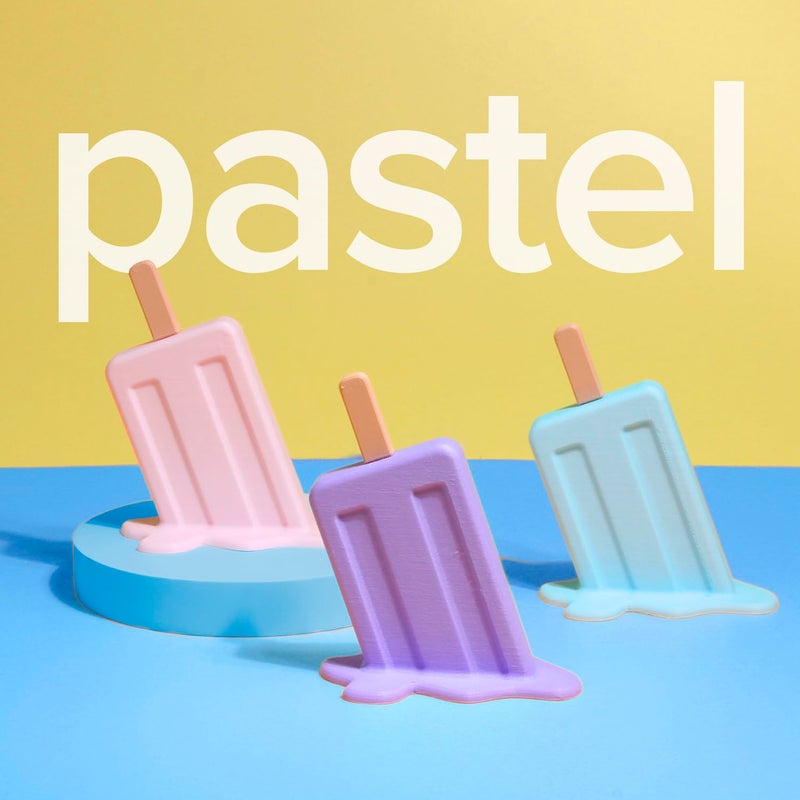 polymaker Panchroma Matte PLA Filament, Pastel Candy 1.75mm 1kg 3D Printing Filament, Formerly Polyterra Matte, Fit Most FDM 3D Printers, 1kg Spool (2.2lbs) - Image 2